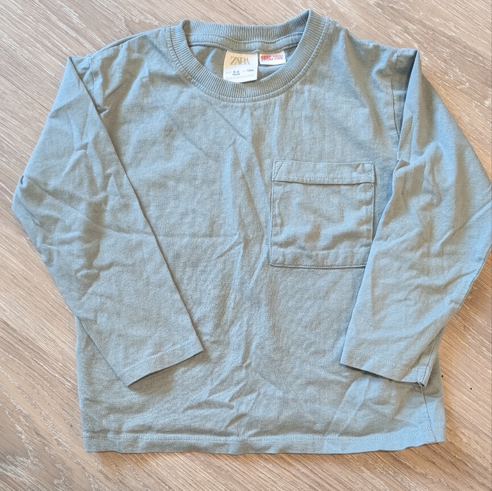 Light Blue Long Sleeve Shirt
